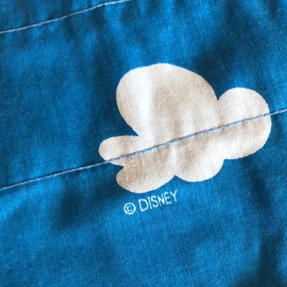 TOY STORY Curtains VTG Andy’s Room Cloud Valances Blue Sky Toy Story Disney